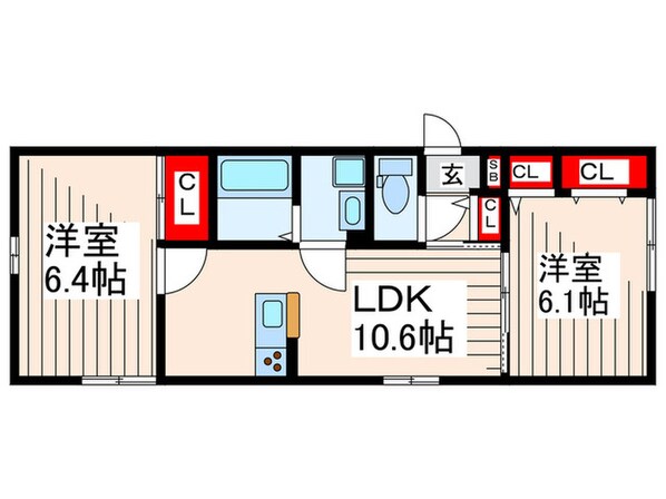 仮）江戸川区江戸川5丁目PJの物件間取画像